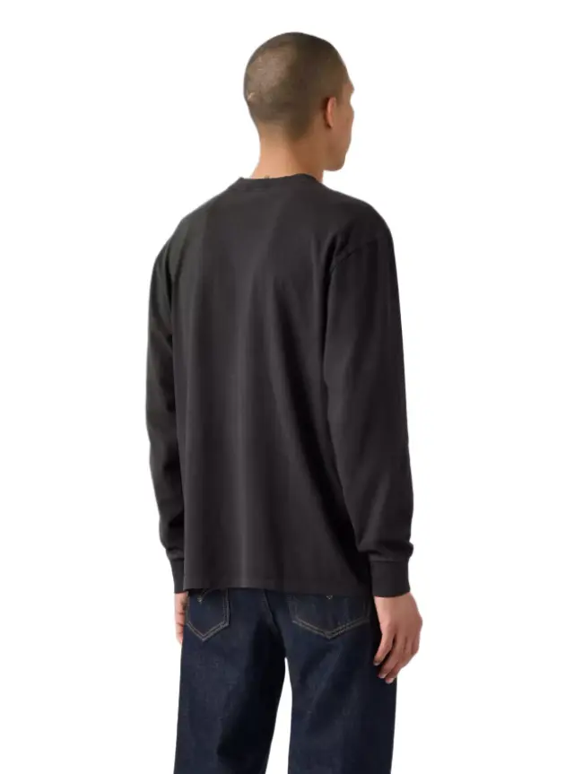 Levi's Long Sleeve Authentic Tee ανδρική μπλούζα μακρυμάνικη A68870032-1 2