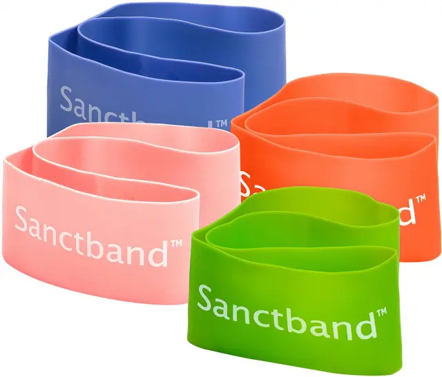 Sanctband Loop Band 5x33cm 0.5mm Orange Soft Resistance Πορτοκαλί 88231 (Eldico Sport) - One Size 2