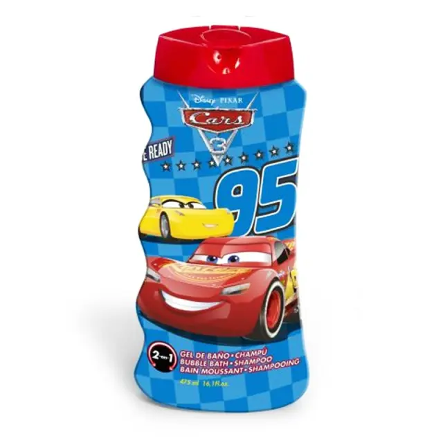 Cars 2-σε-1 Σαμπουάν & Αφρόλουτρο 475ml