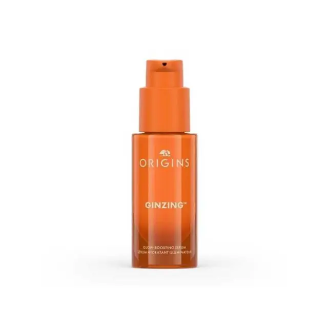 Origins GinZing Glow-Boosting Ενυδατικό Serum Προσώπου με Βιταμίνη C & AHA για Λάμψη & Αναζωογόνηση 30ml