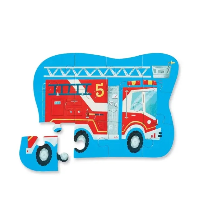 Παζλ Δαπέδου Fire Truck 12 Τεμαχίων Crocodile Creek 2+Ετών