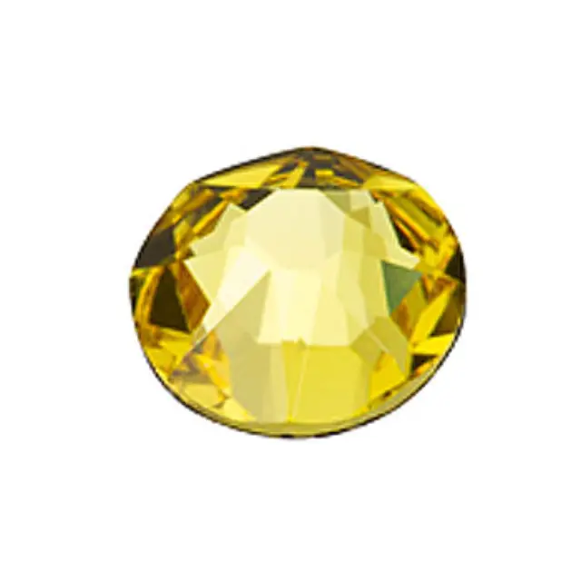 Swarovski 2088 GlueFix XIRIUS Light Topaz SS20 Ø4.7x1.75mm - Συσκευασία Χονδρικής - 1440τεμ
