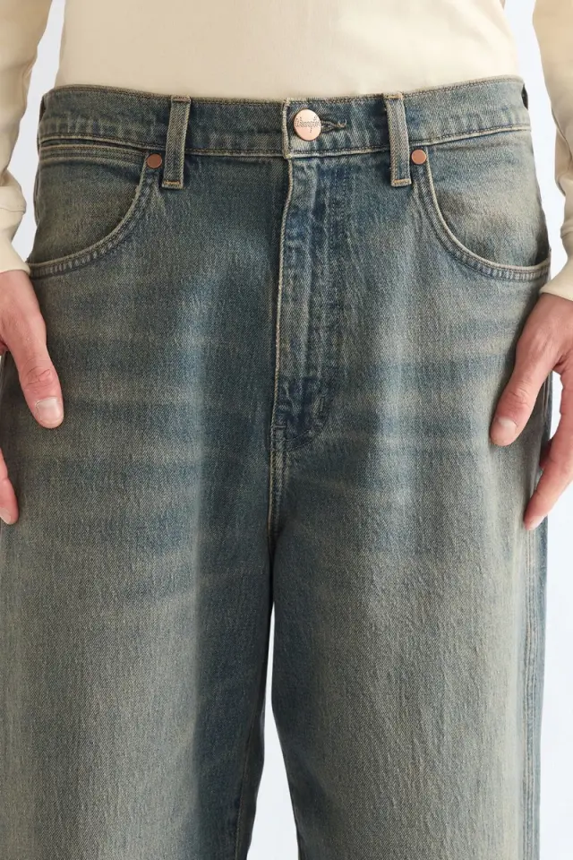 Wrangler Ανδρικό COOL CURRENT Τζιν Παντελόνι 112387613 - Dusty Blue - 29W 32L 3