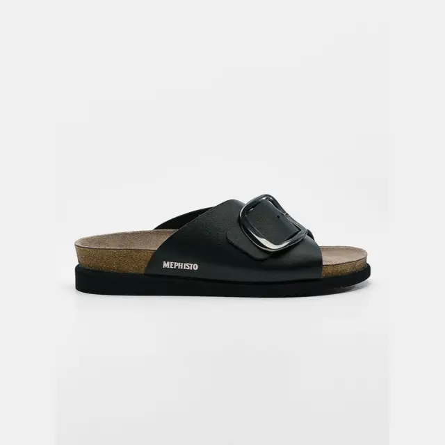 Mephisto Πέδιλα Γυναικείο δέρμα Μαύρο MEP/HARIANA BLACK