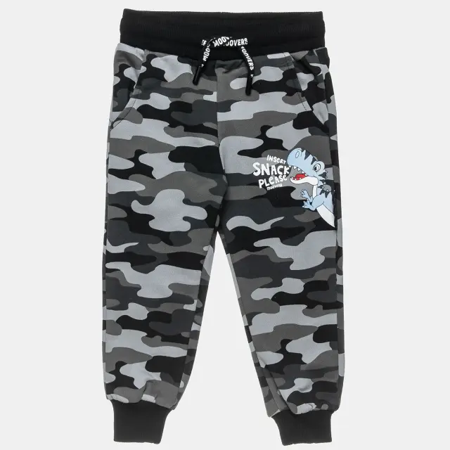 Παντελόνι φόρμας Moovers φούτερ ελαφρύ army look