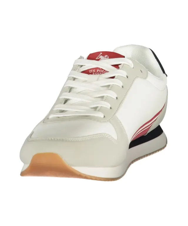 U.S. Polo Assn. - Ανδρικά Sneakers Happy HAPPY002M6YH1-WHIDBL Λευκό 3