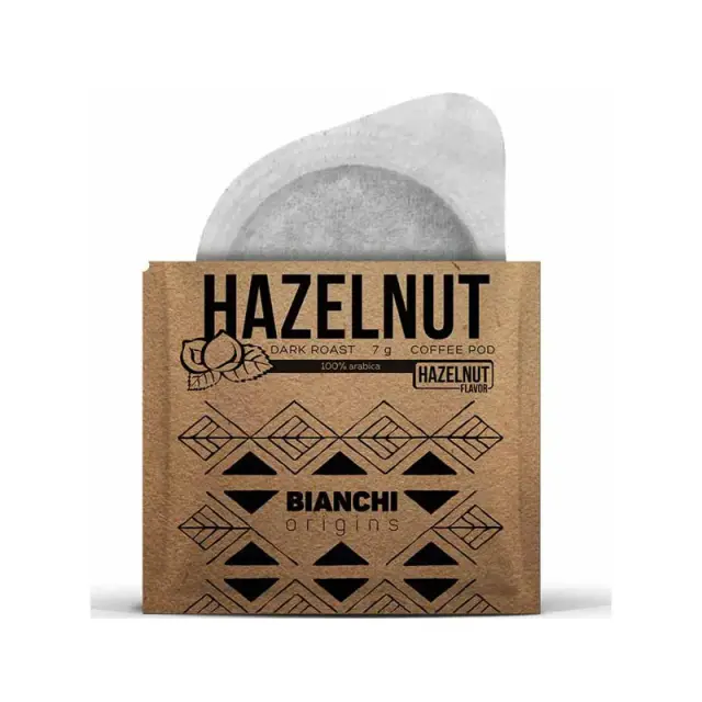 Ταμπλέτες Bianchi Hazelnut Espresso ese pods 100% Arabica - 16 τεμ. 2