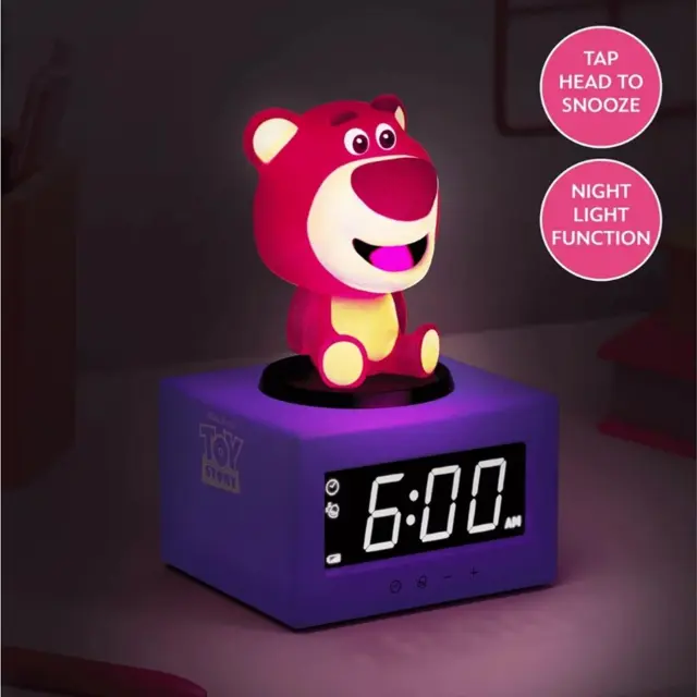 Φωτιστικό διακοσμητικό-ρολόι TOY STORY - Lotso - Icon Lamp Alarm Clock 12cm PP14206TS 2