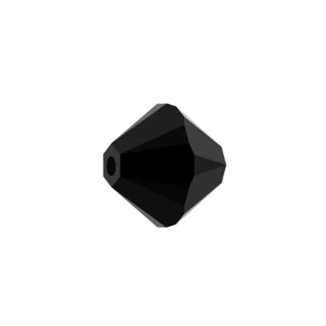 Swarovski 5328(280) XILION Bicone Jet 4mm - 30τεμ