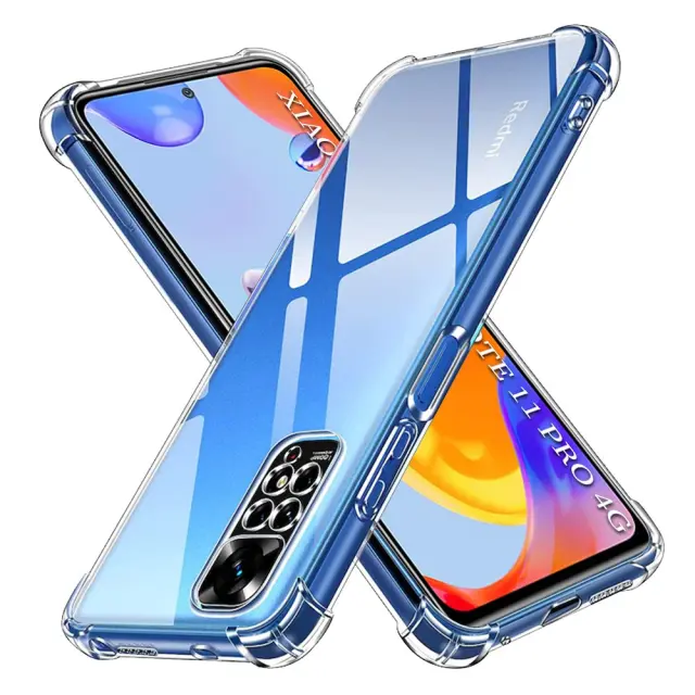 Techsuit® Shockproof Θήκη για Redmi Note 11 Pro 4G/5G/ Note 12 Pro 4G- Clear