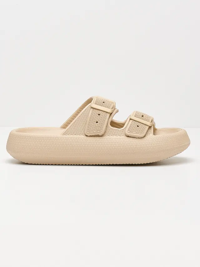 Sun&Fun Πέδιλα Unisex EVA-αδιάβροχο Μπεζ SAF/610040 BEIGE 2