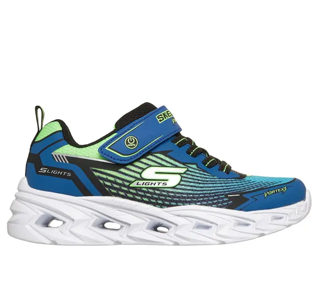 Skechers Vortex 3.0 Lights Black/Blue/Lime 400590N-BBLM - 24