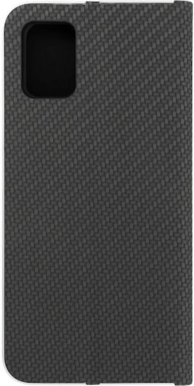 Θήκη Forcell Luna Carbon Book Μαύρο (Galaxy A51) 2