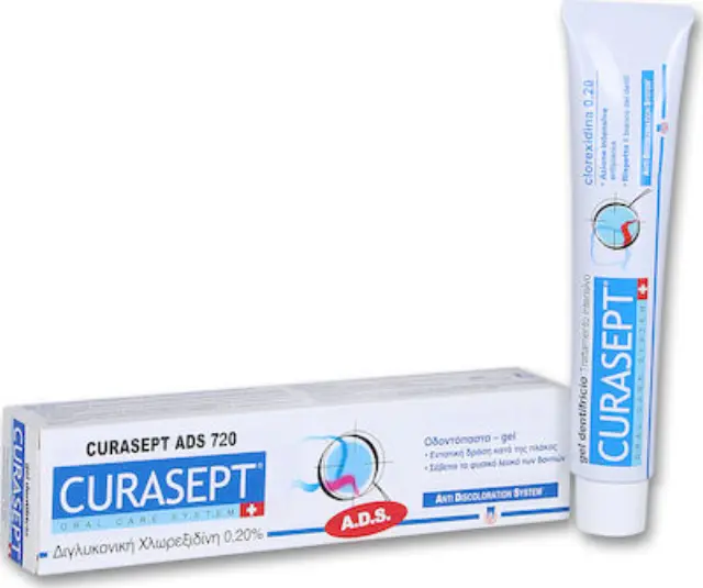 Curasept ADS 720 Οδοντόκρεμα κατά της Πλάκας 75ml