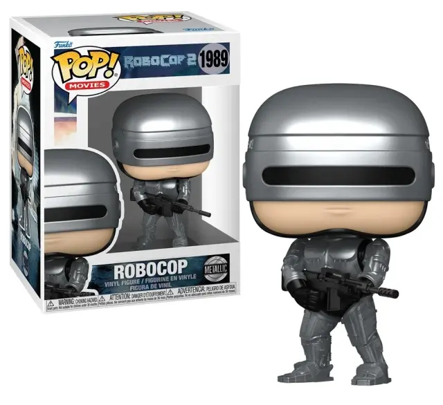 Φιγούρα Funko POP! Movies Robocop Vinyl Figure #1989 Metallic 2