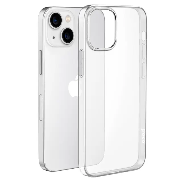 Θήκη Hoco TPU Light Series για Apple iPhone 14 Plus Διάφανη