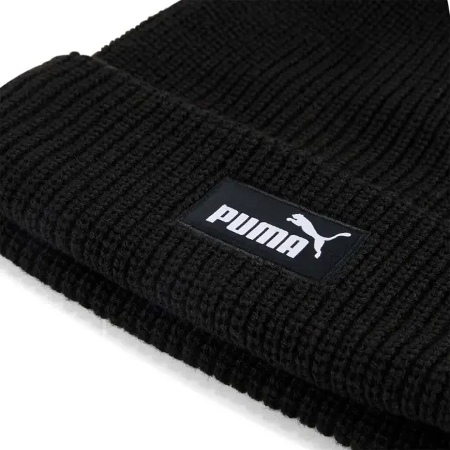 Puma Unisex Essentials High Crown Beanie Μαύρο 026410-01 (Puma) - One Size 3
