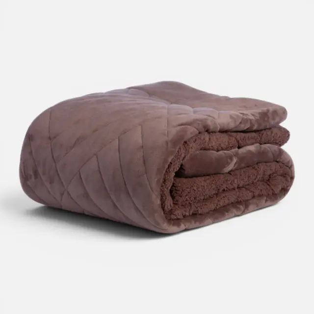 Κουβερτοπάπλωμα Υπέρδιπλο Alice 240x220 Nef Nef Homeware, ΥΦ:100% ΠΟΛ ΓΕΜΙΣΜΑ:100% ΠΟΛ ΠΙΣΩ:ΓΟΥΝΑ - BROWN (041167)