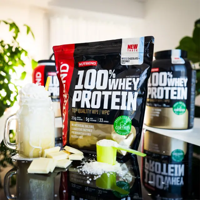 Nutrend 100% Whey Protein Chocolate Coconut, 30 g 3