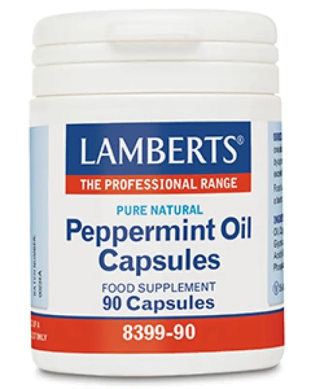 LAMBERTS Peppermint Oil 100mg 90CAPS