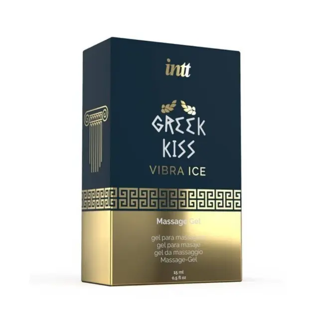 Intt Greek Kiss Anal Vibra Ice 15ml - Λιπαντικό 2