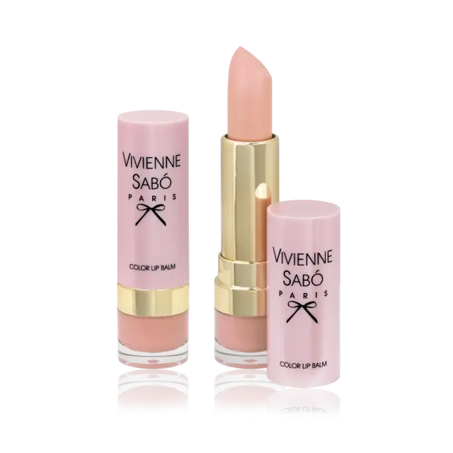 Vivienne Sabo Lipstick Lip Balm 4g | Απόχρωση 01 Pink Nude