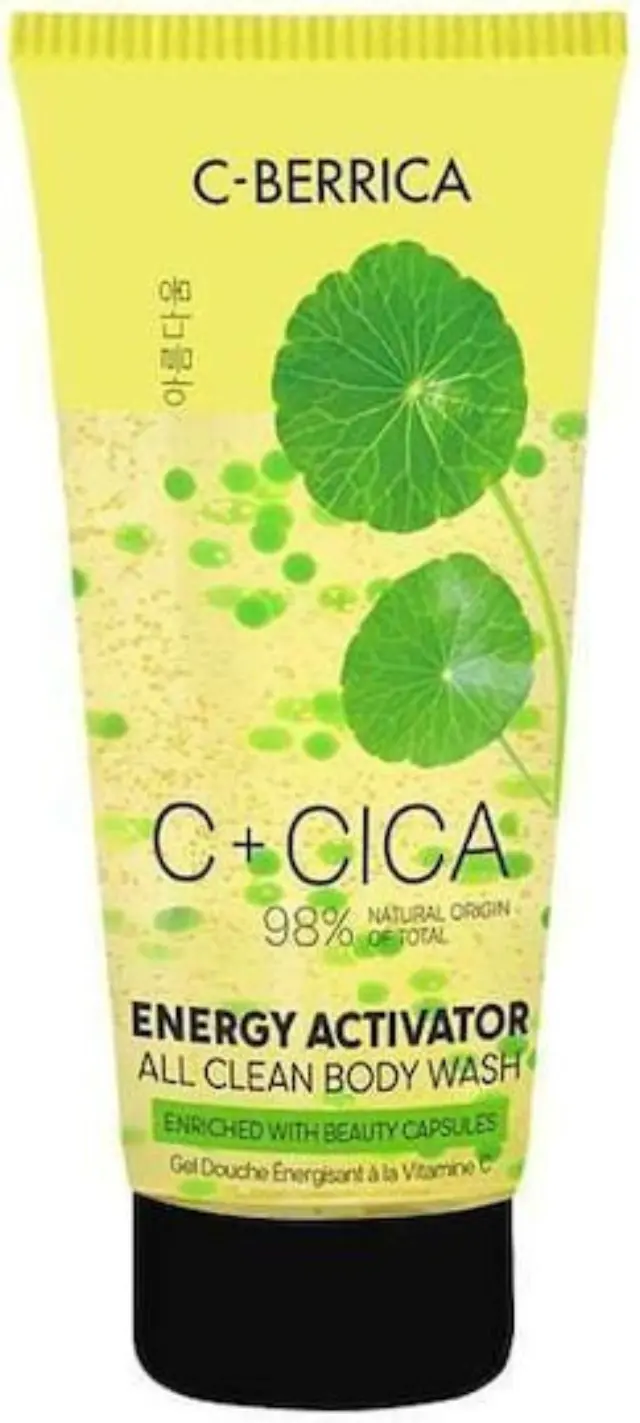 Νatura Siberica All Clean Body Wash C+Cica C-Berrica Energy Activator Αφρόλουτρο Σώματος, 200ml
