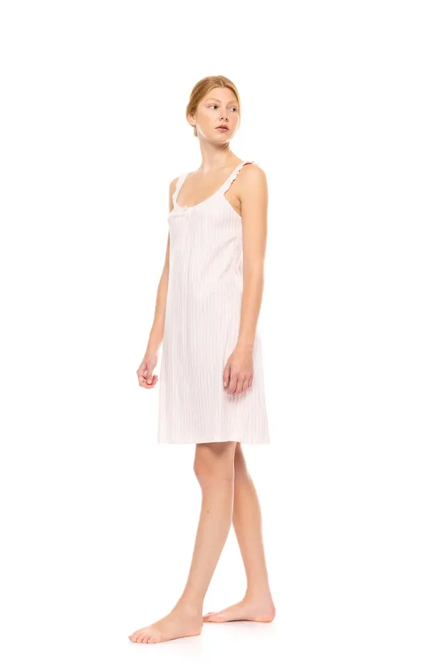 S1443 - Type - NIGHTGOWN SOFT PINK STRIPE 3