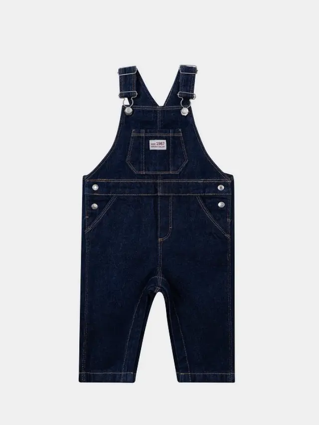 Βρεφική Σαλοπέτα για Αγόρια Baby Denim ΜΠΛΕ