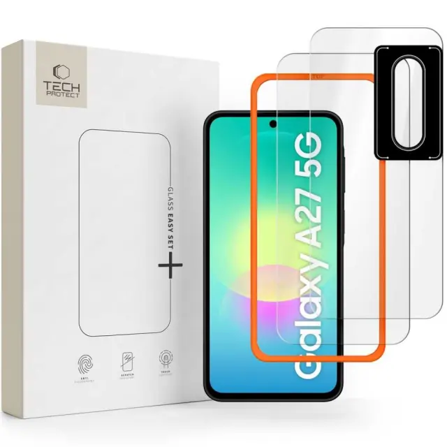 Tech-protect Easy Set+ 3-pack Galaxy A27 5g Clear 2