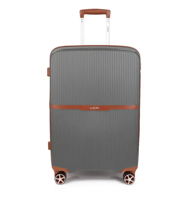 Βαλίτσα σκληρή Μεσαία DIELLE 190/60 66x44x28/31 cm Ανθρακί