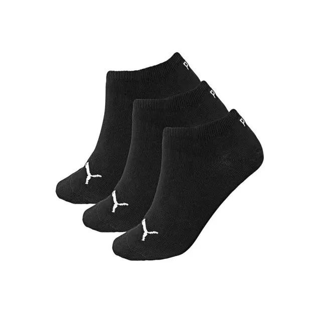 Puma Unisex Sneaker Plain 3 Pack No Show Dobotex Socks Μαύρο 701231277-200 (Puma)