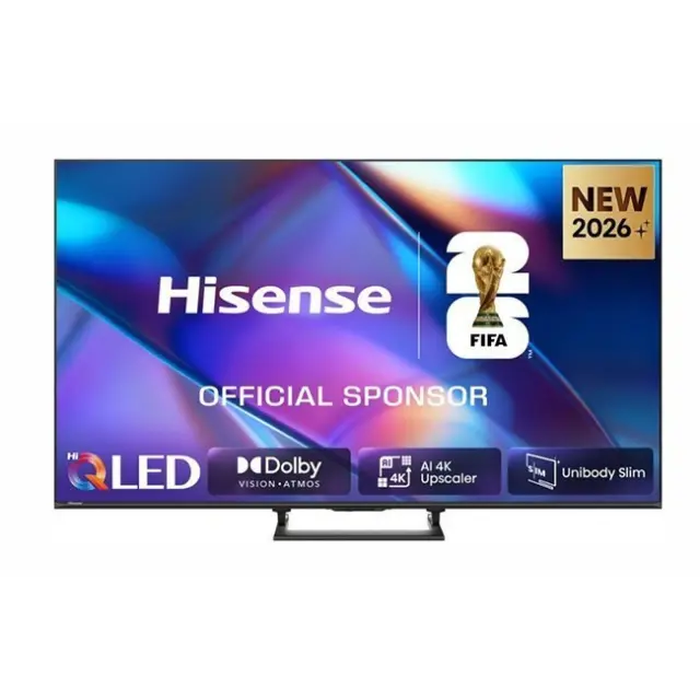 Hisense TV 65" 65A7S QLED 4K VidaaOS 60Hz Dolby Vision IQ 2026