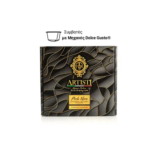 Artisti Perla Nera 100% Arabica Dolce Gusto κάψουλες - 50 τεμάχια 2
