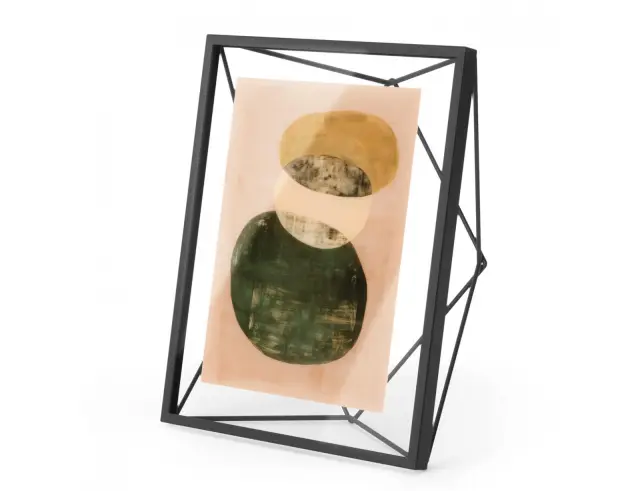 Κορνίζα Prisma Umbra με διαστάσεις 18x7x23cm και διαστάσεις φωτογραφίας 13x18cm - Black313015-040