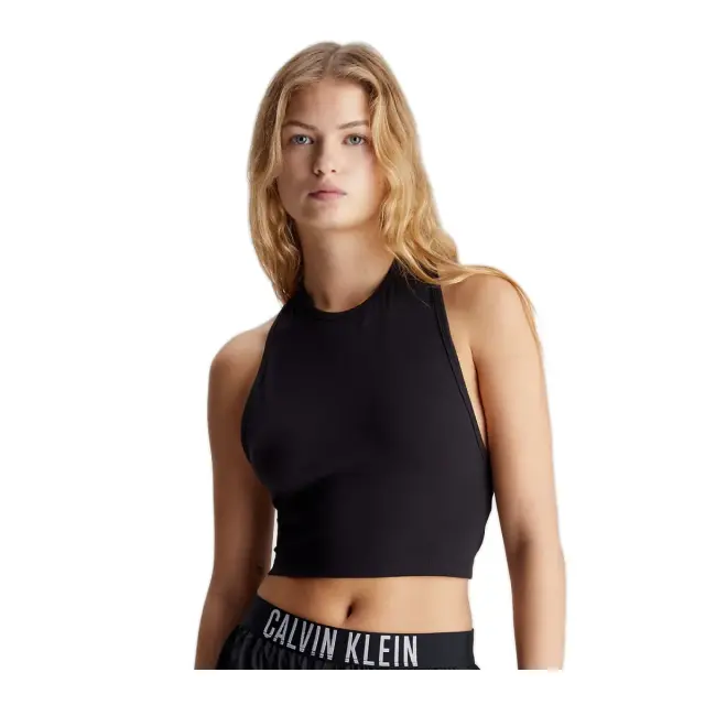 Calvin Klein Γυναικείο Μπλουζάκι Tank Top Intense Power, Χρώμα Μαύρο - S
