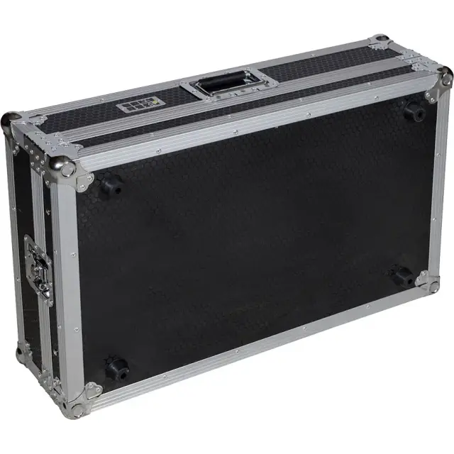 WALKASSE WMC-PRODJXDJAN-LTS Flight case Midi Controller Pioneer DDJ-1000 Silver (Laptop stand) 3