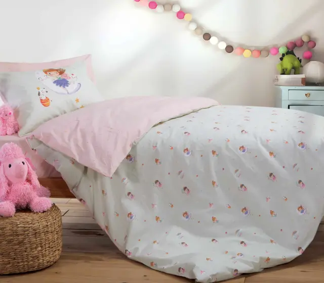 ΠΑΙΔΙΚΗ ΣΕΤ ΠΑΠΛΩΜΑΤΟΘΗΚΗ ΜΟΝΗ SWEET DREAMS 160Χ240 NEF-NEF HOMEWARE