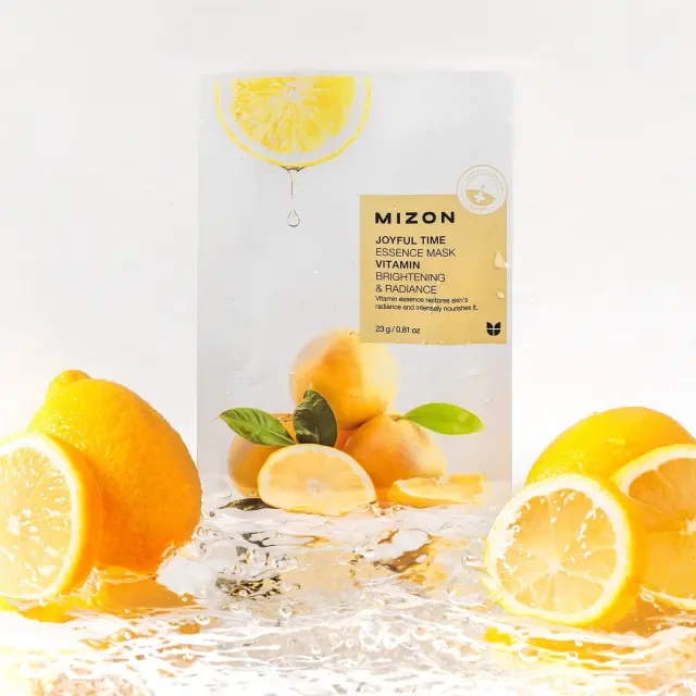 Mizon Joyful Time Vitamin Μάσκα Προσώπου 23gr 3