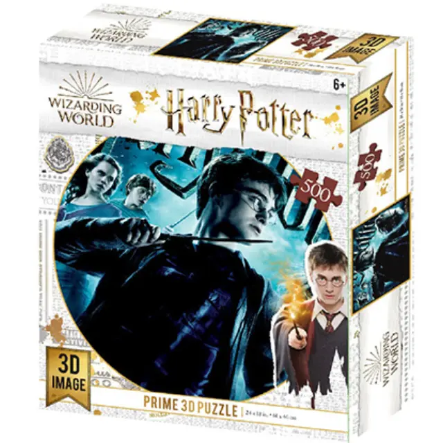 Prime 3D HARRY POTTER - Harry Potter - Lenticular Puzzle 3D 500P 61x46cm (32556)