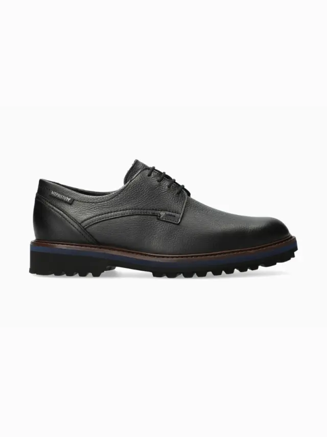 Mephisto Μοκασίνια-Loafers Ανδρικό δέρμα Μαύρο MEP/BATISTE BLACK - 42 3