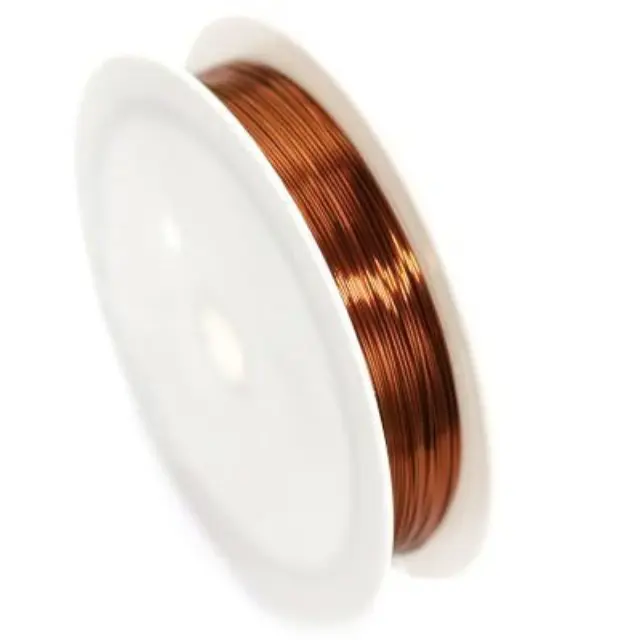 Χρωματιστο Σύρμα - Brown - Ø0.6mm ~7m