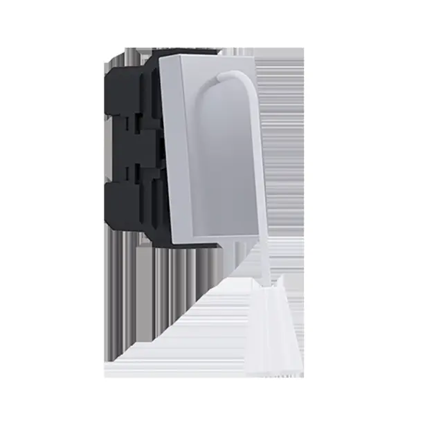 MODYS ΜΠΟΥΤΟΝ ΤΡΑΒΗΧΤΟ ΑΣΗΜΙ 1P 10A 250VAC IP20 / 10101312518