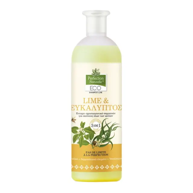 Perfection Naturelle Lime & Eucalyptus - Εντομοπροστατευτικό Σαμπουάν Σκύλων - 750ml