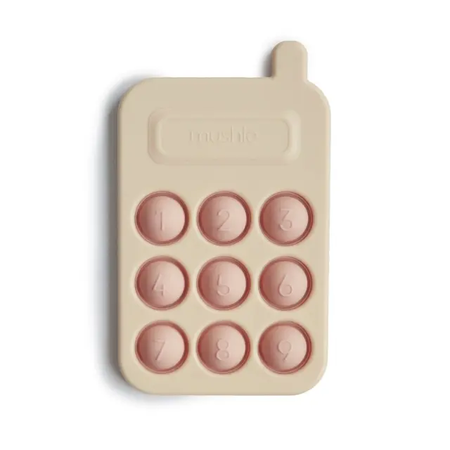 Παιχνίδι Press Toy Τηλεφωνάκι Ροζ - Mushie