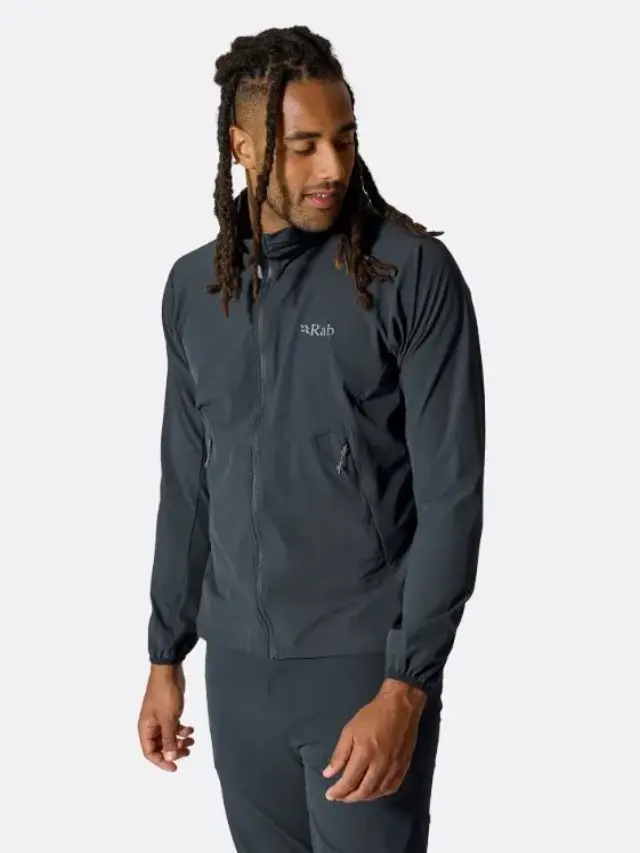 Rab Borealis Alpine Jacket Beluga Λεπτό Αντιανεμικό Softshell - Medium 3