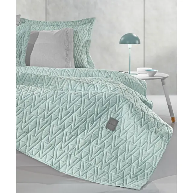 Σετ Κουβερλί Υπέρδιπλο 2 Τεμαχίων Guy Laroche Kylian Mint 220x240 2