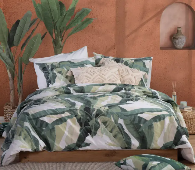 ΣΕΤ ΣΕΝΤΟΝΙΑ ΜΟΝΑ TROPICANA 170X270 GREEN NEF NEF