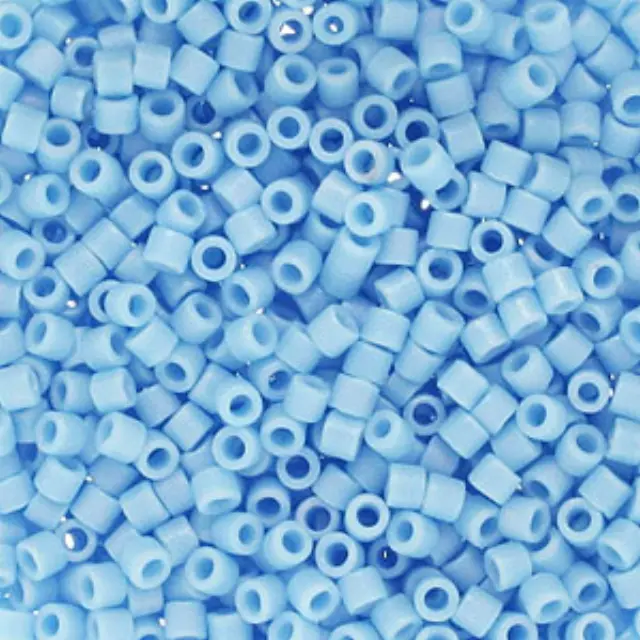 Χάντρα Miyuki Delica 10/0 - DBM0879 - Matte Opaque Rainbow Sky Blue ~7gr