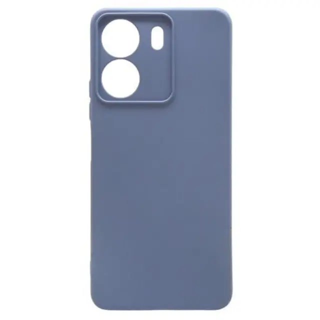 Θήκη Soft TPU inos Xiaomi Poco C65/ Redmi 13C S-Cover Γκρι-Μπλε N66041